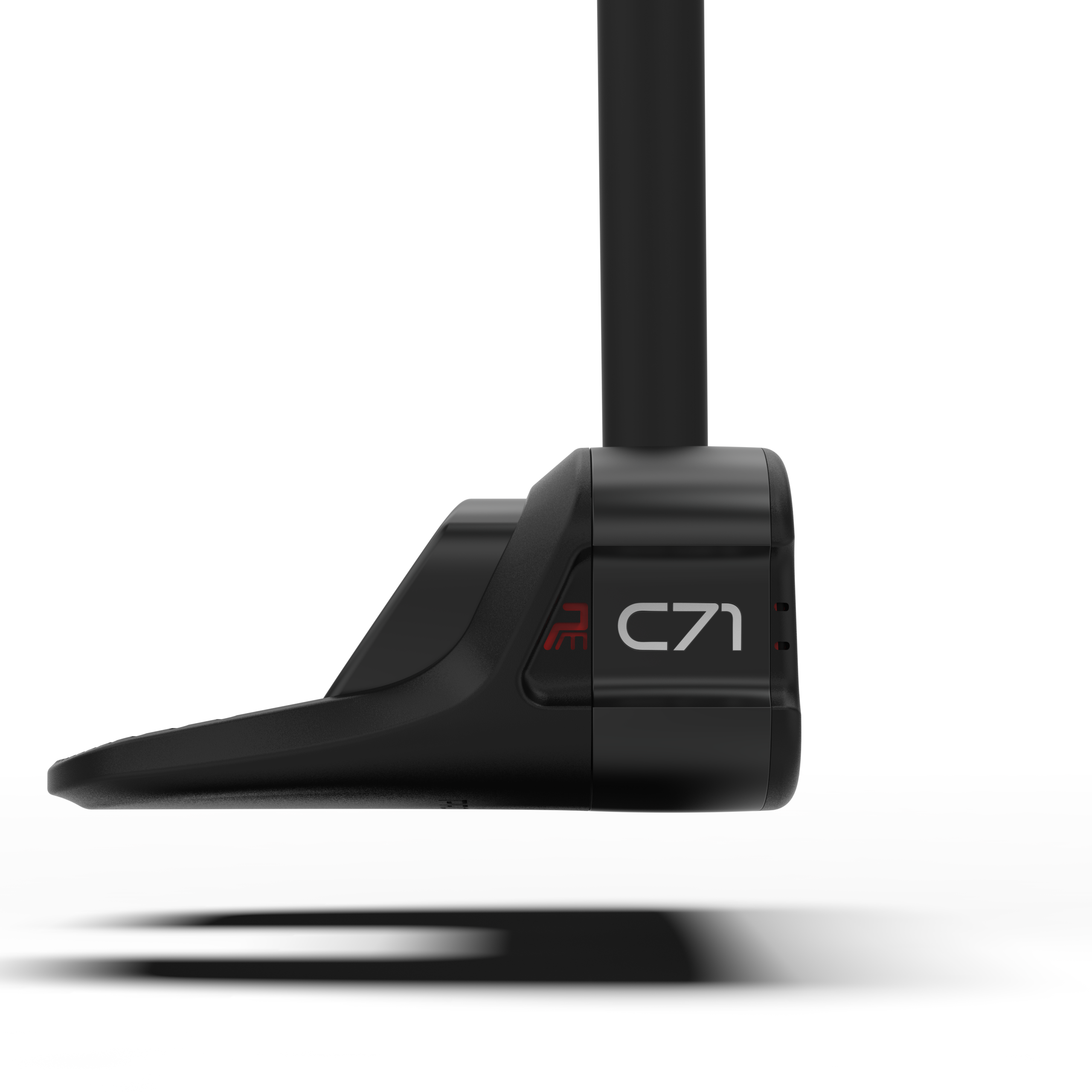 Runner Golf Pro Mallet Adjustable putter toe view