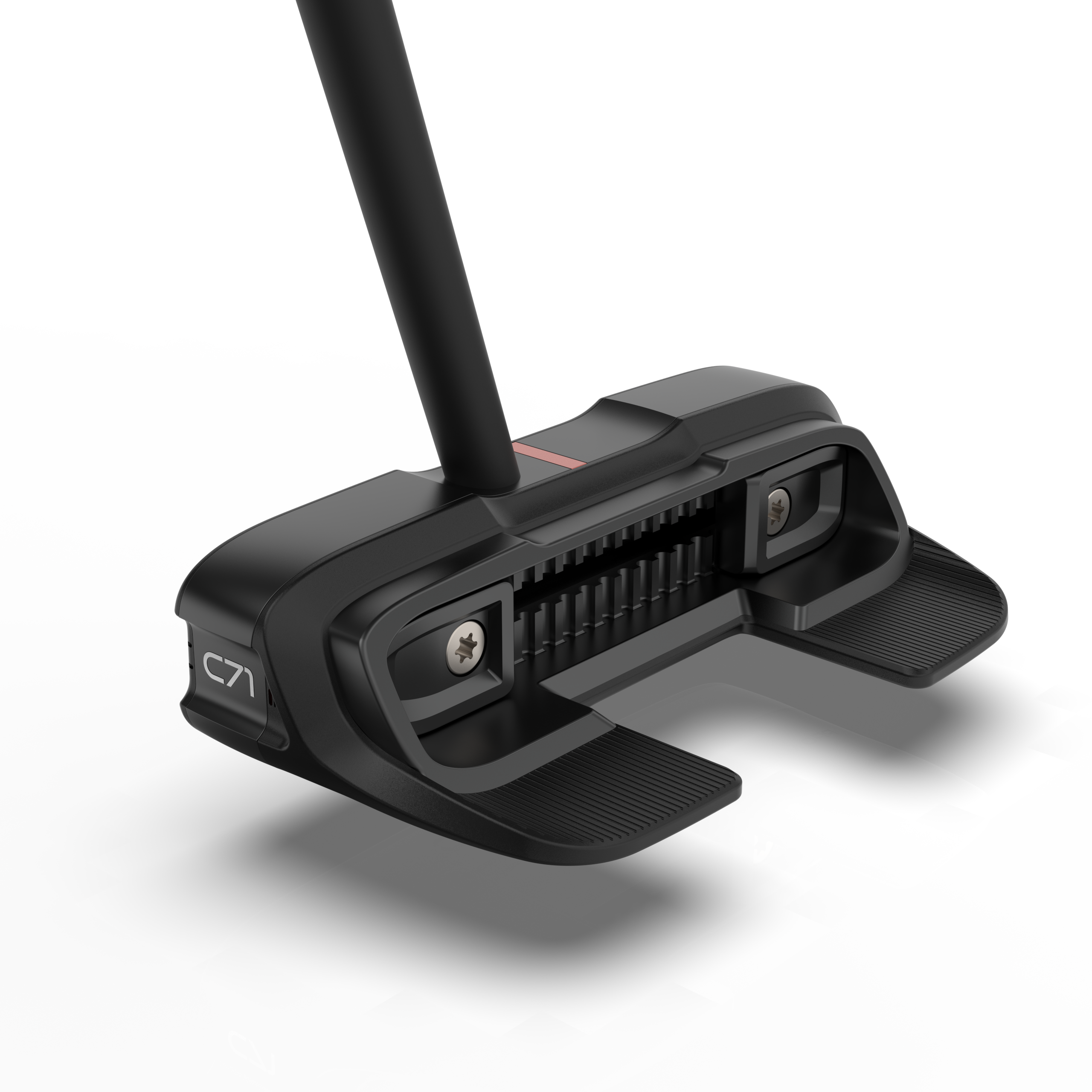 Runner Golf Pro Mallet Adjustable putter weights view