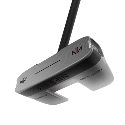 Runner Golf Pro Mallet Adjustable putter face view
